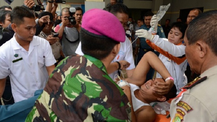 Blast in navy hospital in Indonesian capital kills 4